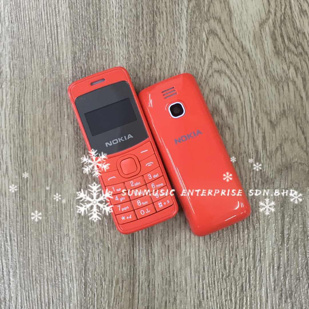 (Orange)NOKIA 8110 Super mini Body Wireless Bluetooth Dialer Phone(Ready Stock)